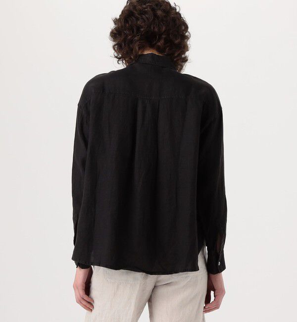 JAMES PERSE「ライトウェイトリネン オーバーサイズドシャツ WKO3970」|シャツ・ブラウス|