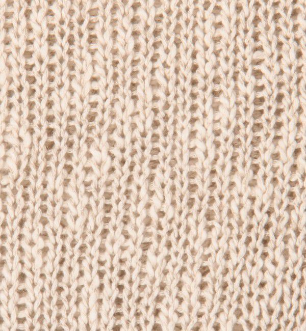 JAMES PERSE「コットンリネンオープンワーク クルーネックプルオーバー WVP3093」|ニット・セーター|