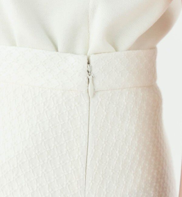 Ballsey「タイニーフラワージャカード フレアスカート」|フレア|