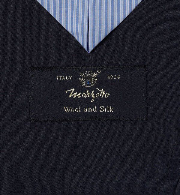 TOMORROWLAND MENS「ウールシルク シューティングジャケット MARZOTTO」|テーラードジャケット|