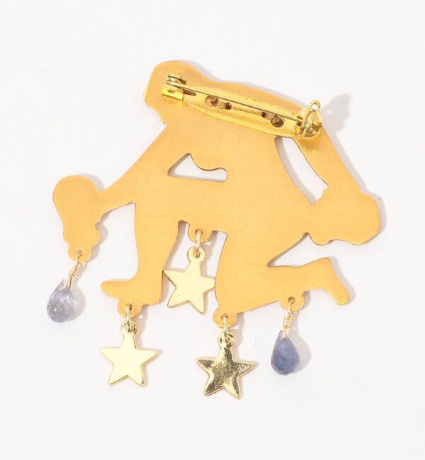 TOMORROWLAND GOODS「MERCEDES SALAZAR STAR GOLDEN ブローチ」|ブローチ・コサージュ|