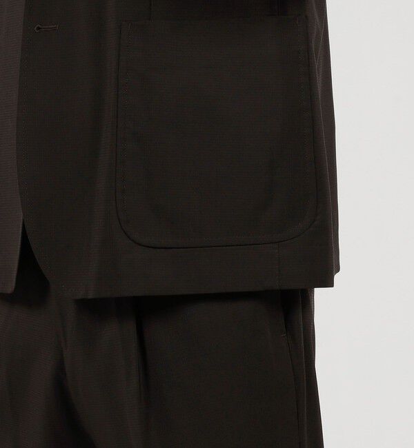 TOMORROWLAND MENS「ウールナイロン シングルブレステッド 2Bジャケット V.B.CANONICO」|テーラードジャケット|