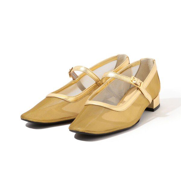 TOMORROWLAND GOODS「TOMORROWLAND シアー メリージェーン」|その他|91 ゴールド