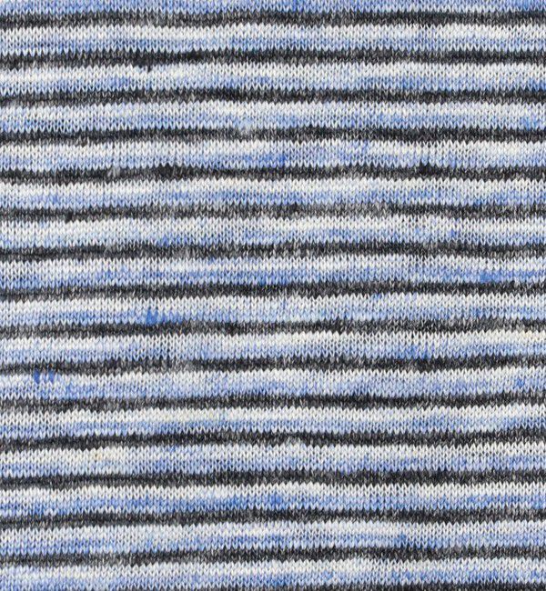 TOMORROWLAND MENS「リネン ボーダー ハーフスリーブカットソー BOTTO GIUSEPPE」|Tシャツ・カットソー|