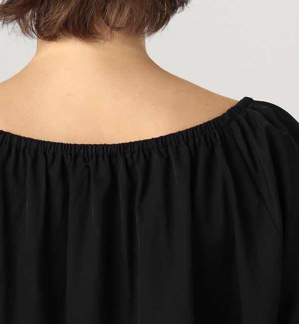 JAMES PERSE「マットサテン ギャザーブラウス WLMP3985」|シャツ・ブラウス|