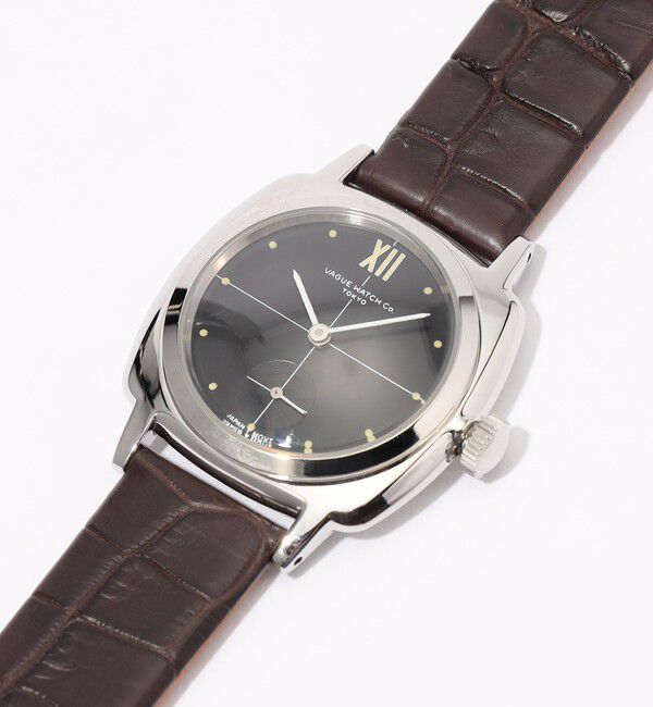 TOMORROWLAND GOODS「【別注】VAGUE WATCH Coussin Sophie クロコダイルベルト クォーツウォッチ」|腕時計|