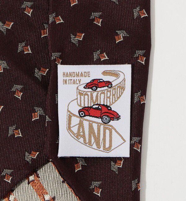 TOMORROWLAND GOODS「TOMORROWLAND MADE IN ITALY シルクジャガード 小紋柄ネクタイ」|ネクタイ・蝶ネクタイ|