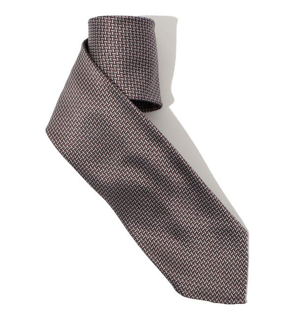 TOMORROWLAND GOODS「TOMORROWLAND MADE IN ITALY シルクジャガード ネクタイ」|ネクタイ・蝶ネクタイ|74 シルバー系