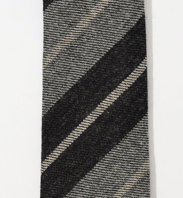 TOMORROWLAND GOODS「TOMORROWLAND ウール レジメンタルストライプネクタイ」|ネクタイ・蝶ネクタイ|