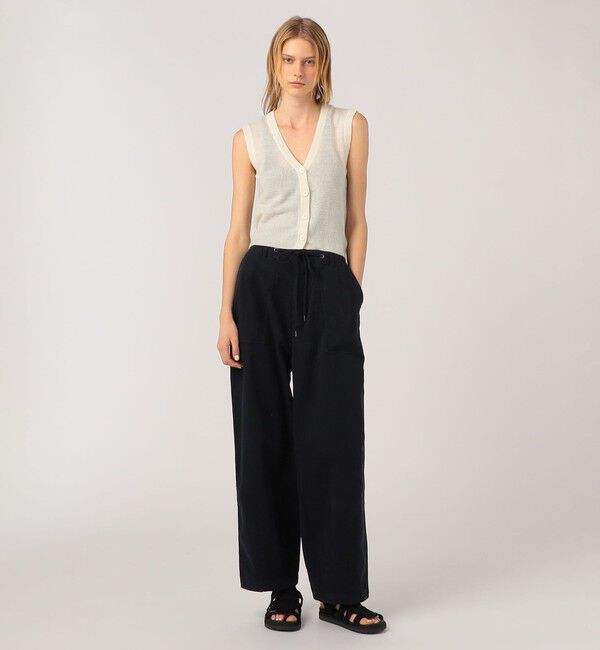 JAMES PERSE「ソフトフェザーウェイトカシミヤ ニットベスト WOKC2702」|ベスト・ジレ|