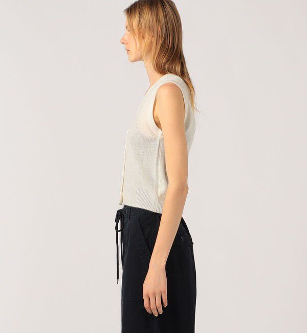 JAMES PERSE「ソフトフェザーウェイトカシミヤ ニットベスト WOKC2702」|ベスト・ジレ|