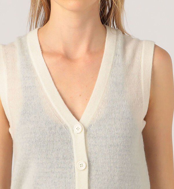 JAMES PERSE「ソフトフェザーウェイトカシミヤ ニットベスト WOKC2702」|ベスト・ジレ|