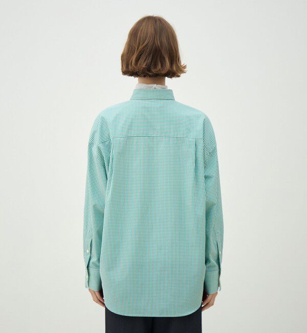 MACPHEE「コットンポプリン レギュラーカラーシャツ」|シャツ・ブラウス|