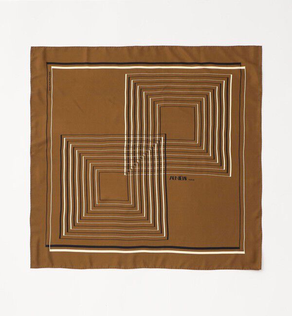 TOMORROWLAND GOODS「AENEIS MINIMAL ILLUSION スカーフ」|バンダナ・スカーフ|