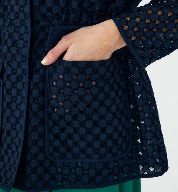 Ballsey「コモンフラワーエンブロイダリー ミドルブルゾンジャケット」|その他|