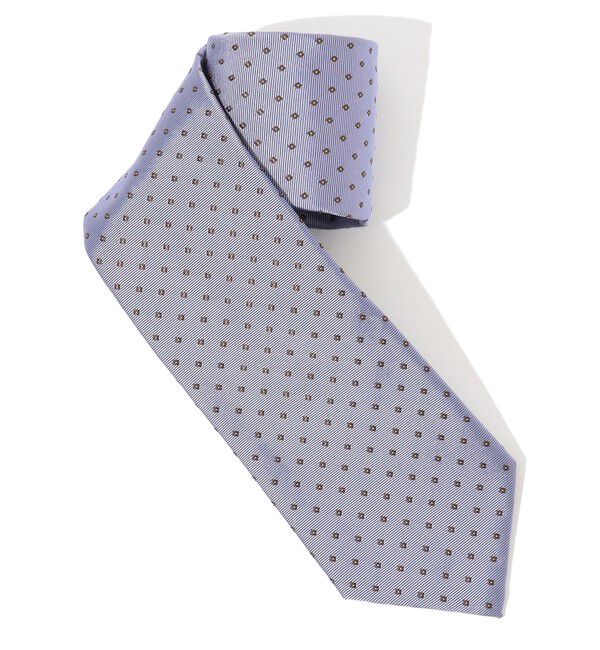 TOMORROWLAND GOODS「FRANCO BASSI シルクジャガード 小紋柄ネクタイ」|ネクタイ・蝶ネクタイ|