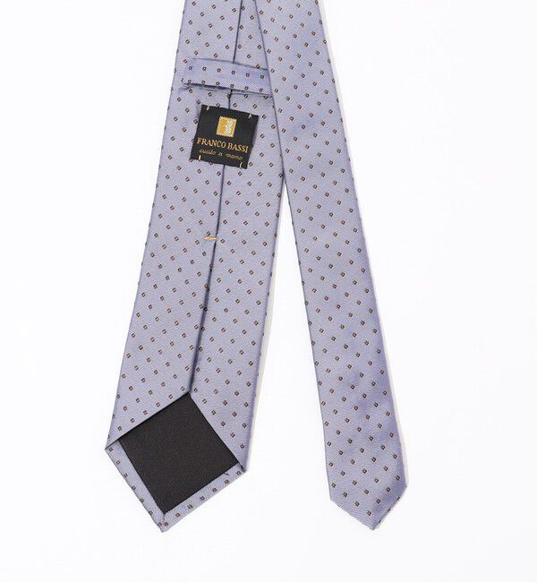TOMORROWLAND GOODS「FRANCO BASSI シルクジャガード 小紋柄ネクタイ」|ネクタイ・蝶ネクタイ|