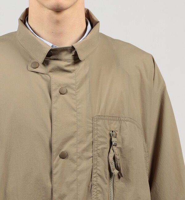 TOMORROWLAND MENS「ナイロンポリウレタン ポンチョ」|ポンチョ・ケープ|