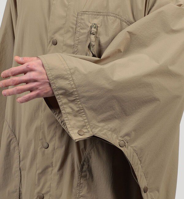 TOMORROWLAND MENS「ナイロンポリウレタン ポンチョ」|ポンチョ・ケープ|