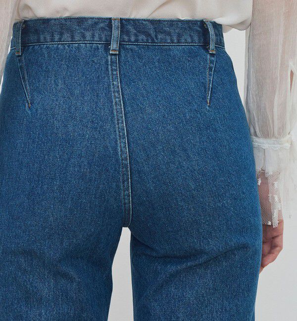 DES PRES「ハイデンシティーデニム フレアパンツ」|デニム|