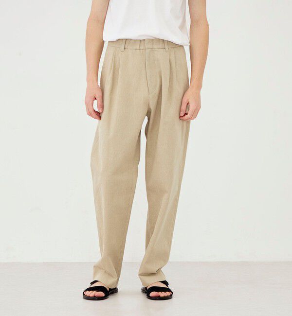 GALERIE VIE「ダストフェードツイル イージーツータックパンツ」|その他|