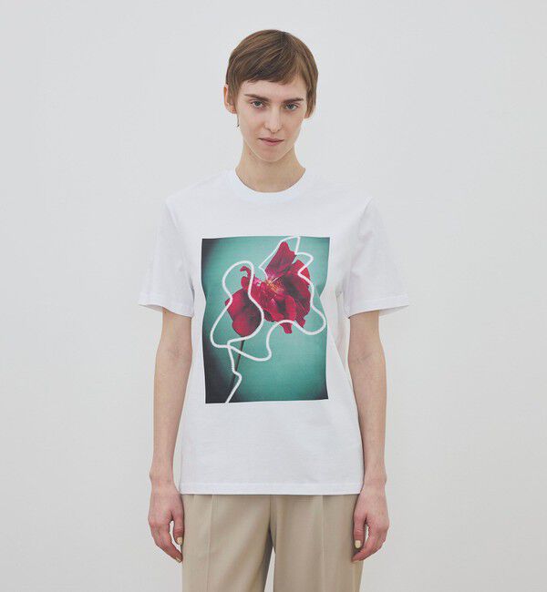 TOMORROWLAND GOODS「【別注】 LISA KING ROSETTA ハーフスリーブプルオーバー」|Tシャツ・カットソー|