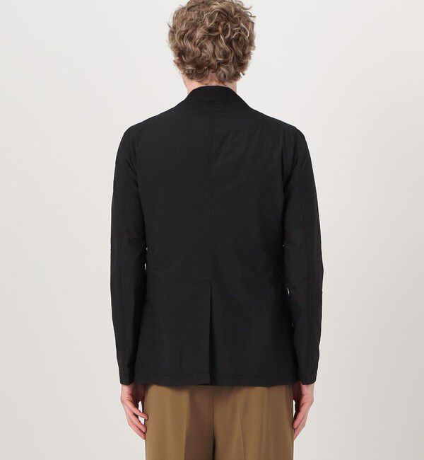 TOMORROWLAND MENS「【別注】TAGLIATORE G-LIGHT ナイロンポリエステルサッカー シングルブレステッド 2Bジャケット」|テーラードジャケット|