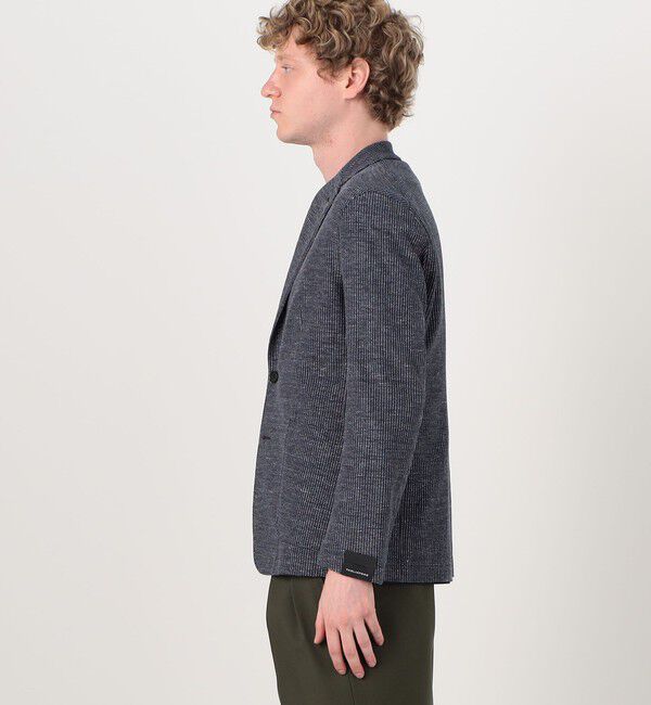 TOMORROWLAND MENS「【別注】TAGLIATORE G-LIGHT コットンナイロンリネンジャージー シングルブレステッド 2Bジャケット」|テーラードジャケット|