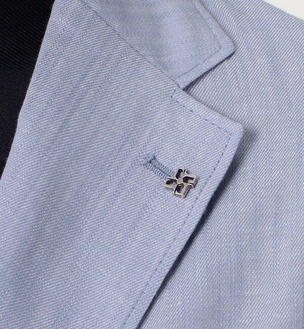 TOMORROWLAND MENS「【別注】TAGLIATORE G-LIGHT コットンリネン シングルブレステッド 2Bジャケット」|テーラードジャケット|