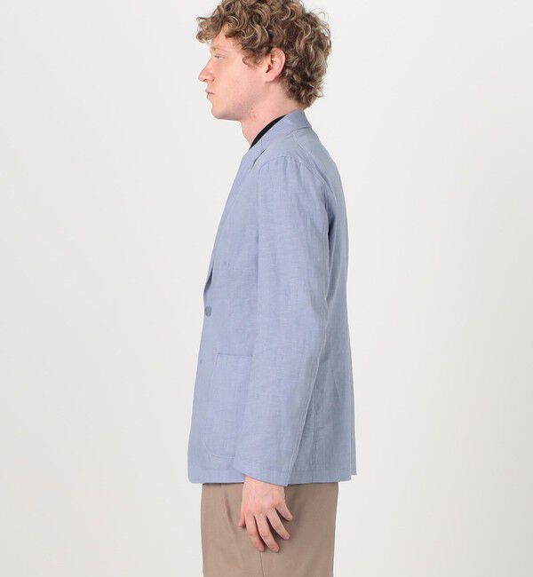 TOMORROWLAND MENS「【別注】TAGLIATORE G-LIGHT コットンリネン シングルブレステッド 2Bジャケット」|テーラードジャケット|