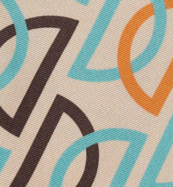 TOMORROWLAND GOODS「TOMORROWLAND ジオメトリック柄 シルクスカーフ」|バンダナ・スカーフ|