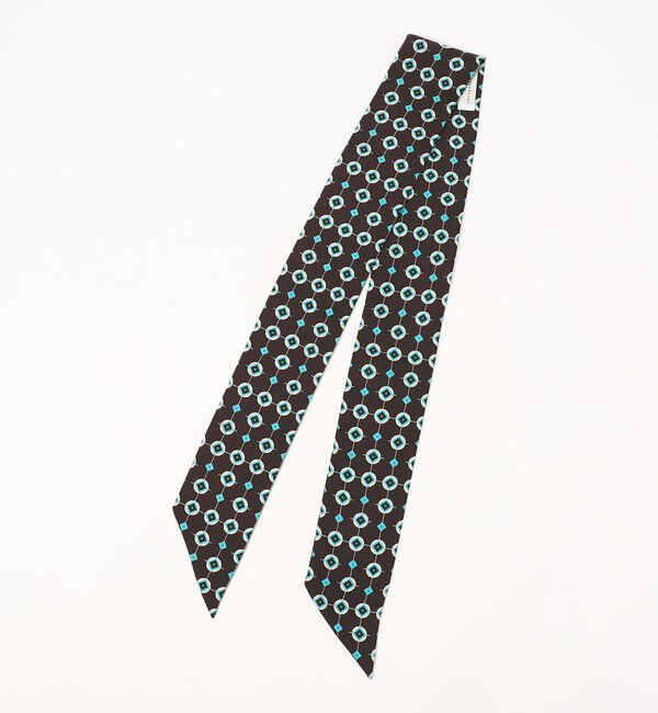 TOMORROWLAND GOODS「TOMORROWLAND 小紋柄 シルクスカーフ」|バンダナ・スカーフ|