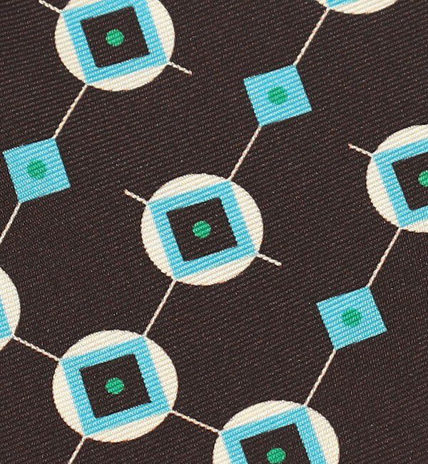 TOMORROWLAND GOODS「TOMORROWLAND 小紋柄 シルクスカーフ」|バンダナ・スカーフ|