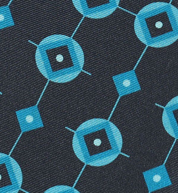 TOMORROWLAND GOODS「TOMORROWLAND 小紋柄 シルクスカーフ」|バンダナ・スカーフ|