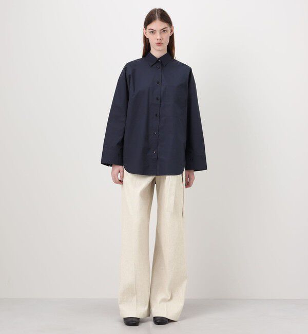 TOMORROWLAND GOODS「BY MALENE BIRGER DERRIS コットンシャツ」|シャツ・ブラウス|