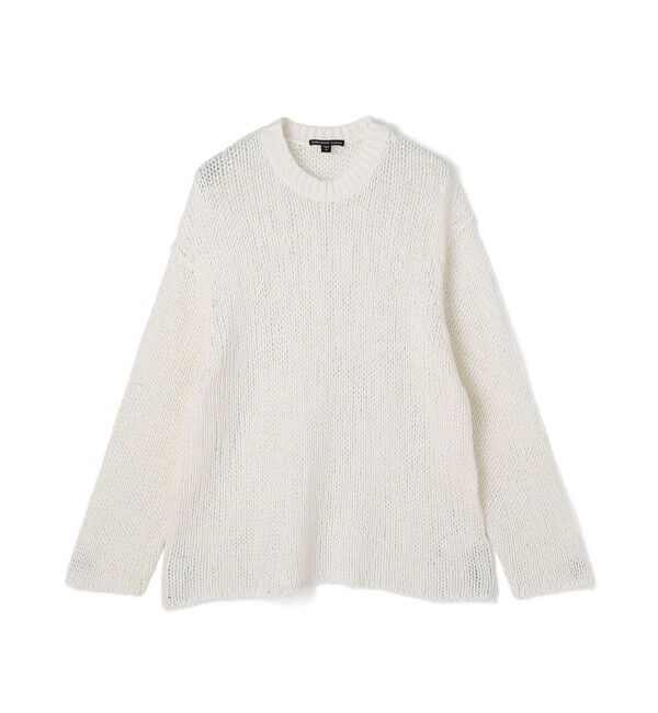 JAMES PERSE「オーバーサイズド コットンリネンニット WTAL3294」|ニット・セーター|13 オフホワイト