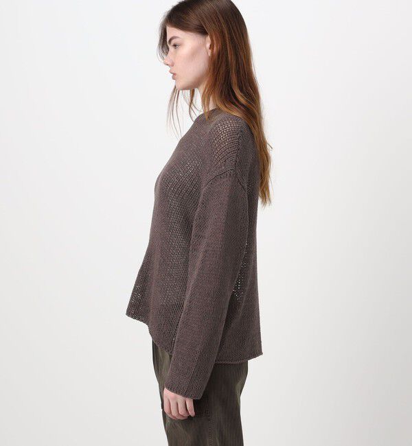 JAMES PERSE「オーバーサイズド コットンリネンニット WTAL3294」|ニット・セーター|