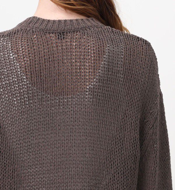 JAMES PERSE「オーバーサイズド コットンリネンニット WTAL3294」|ニット・セーター|