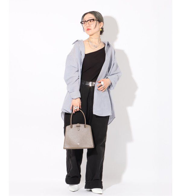  「【blancle/ ブランクレ】S.LETHER one handle formal bag」|ハンドバッグ|