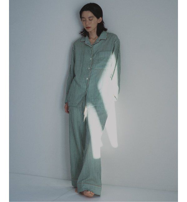 EMILYWEEK「【UCHINO&times;EMILY WEEK】マシュマロガーゼパジャマ」|ルームウェア|グリーン
