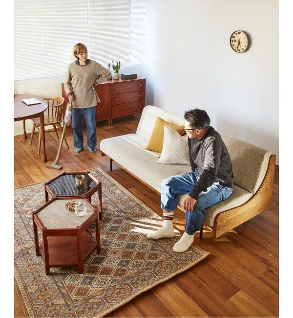 ACME「GLENOAKS RUG 200x200 グレンオークスラグ」|その他|