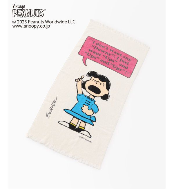 journal standard Furniture「【PEANUTS&times;JOURNAL STANDARD FURNITURE】BATH TOWEL　バスタオル」|タオル|