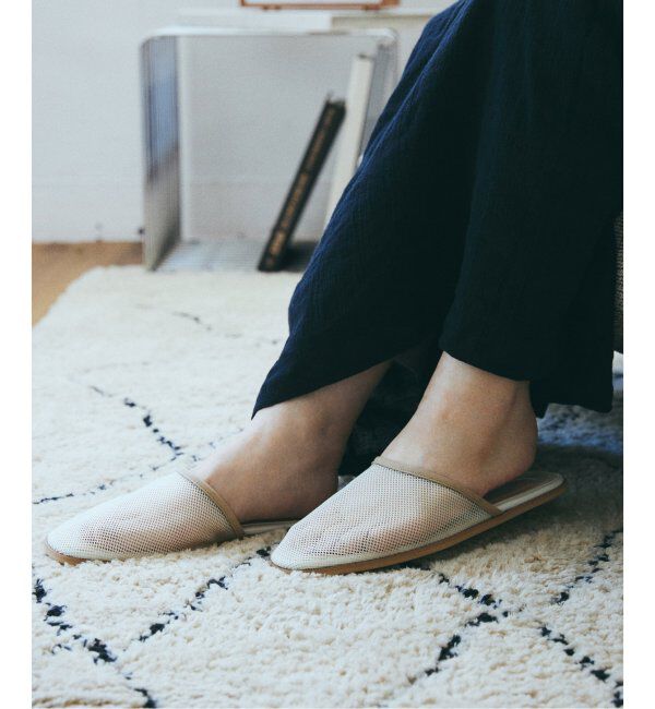 journal standard Furniture「SHEER MESH SLIPPER　スリッパ」|ルームシューズ|ナチュラル