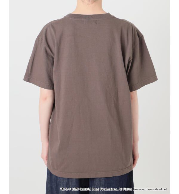 JOINT WORKS「GOOD ROCK SPEED / グッドロックスピード  DANCING BEAR FLOCKED PRINT T-SHIRT」|Tシャツ・カットソー|