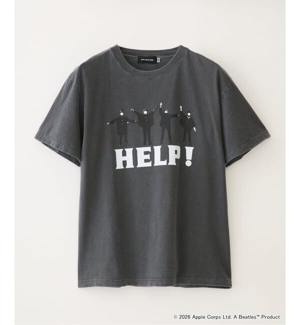 JOINT WORKS「GOOD ROCK SPEED / グッドロックスピード THE BEATLES HELP！ T-SHIRT」|Tシャツ・カットソー|グレー