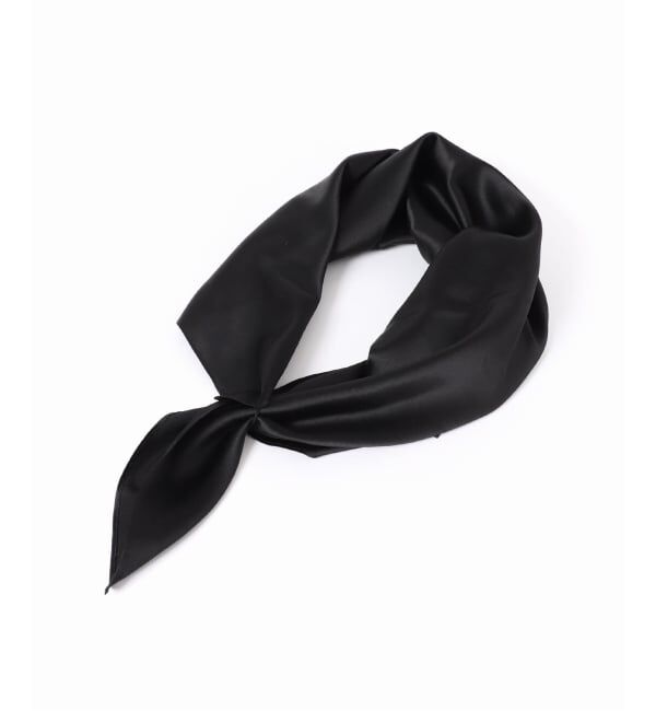 Plage「《一部カラー新宿店・WEB限定》MY_silk satin スカーフ」|バンダナ・スカーフ|