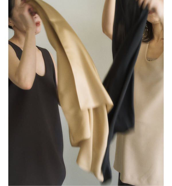 Plage「《一部カラー新宿店・WEB限定》MY_silk satin スカーフ」|バンダナ・スカーフ|