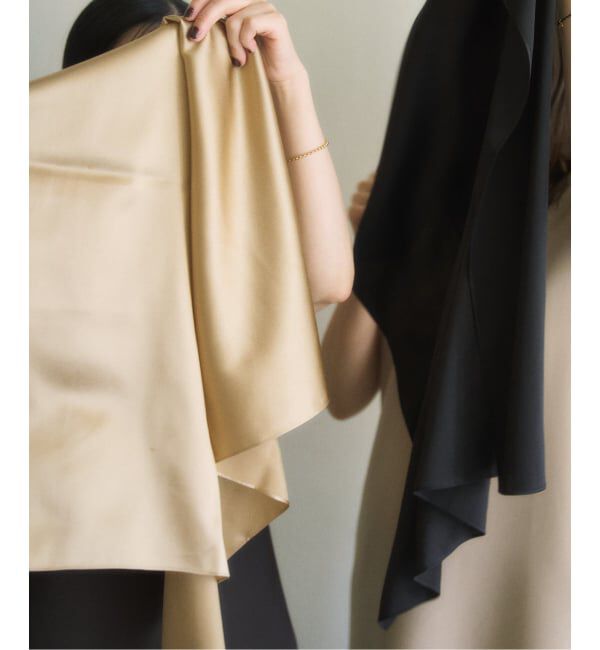 Plage「《一部カラー新宿店・WEB限定》MY_silk satin スカーフ」|バンダナ・スカーフ|