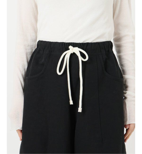 IENA LA BOUCLE「IENA LA BOUCLE コットンリネンスラブワイドパンツ」|その他|