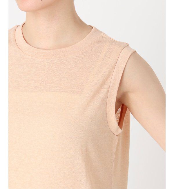 SLOBE IENA「《追加》スラブ天竺ノースリーブTEE」|Tシャツ・カットソー|